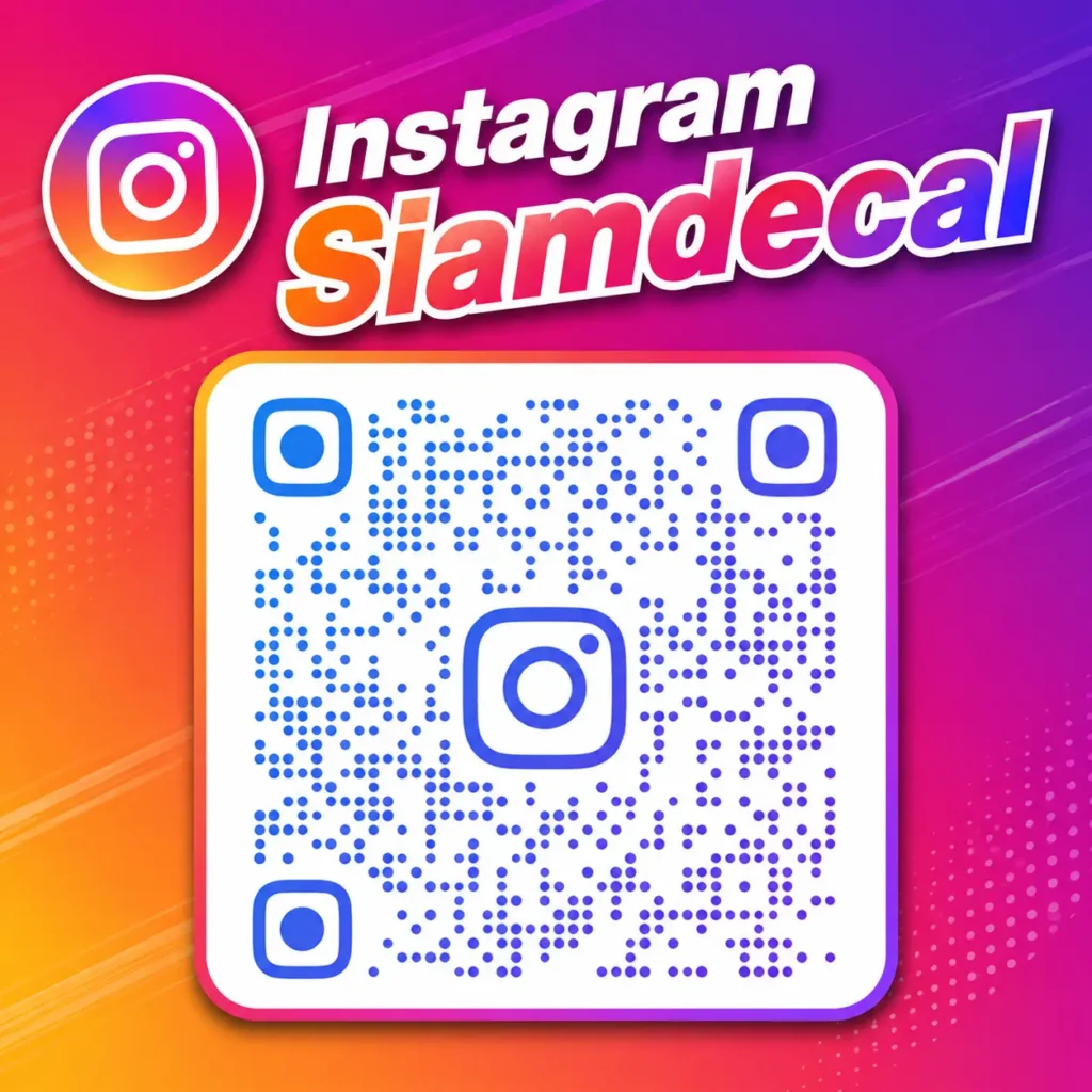 QR code Instagram siamdecal
