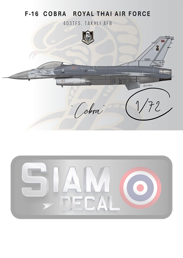 F-16 A/B Cobra 403Sqn MLU RTAF 1:72